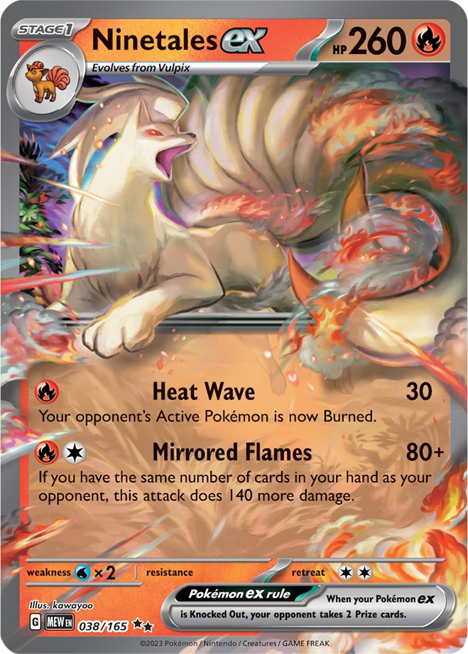 Ninetales ex (038/165) [Scarlet & Violet: 151] | Card Citadel