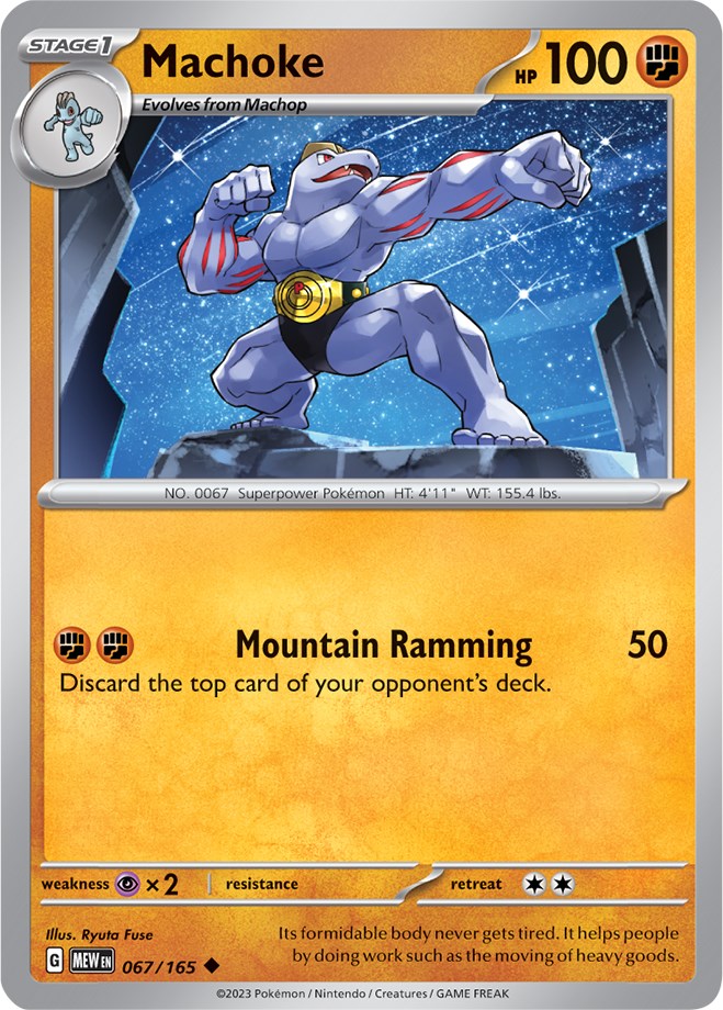 Machoke (067/165) [Scarlet & Violet 151] | Card Citadel