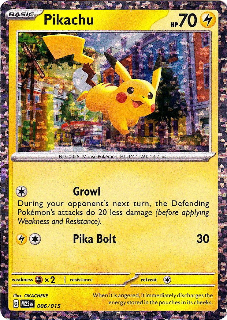 Pikachu (006/015) [McDonald's Promos: 2023 Collection] | Card Citadel