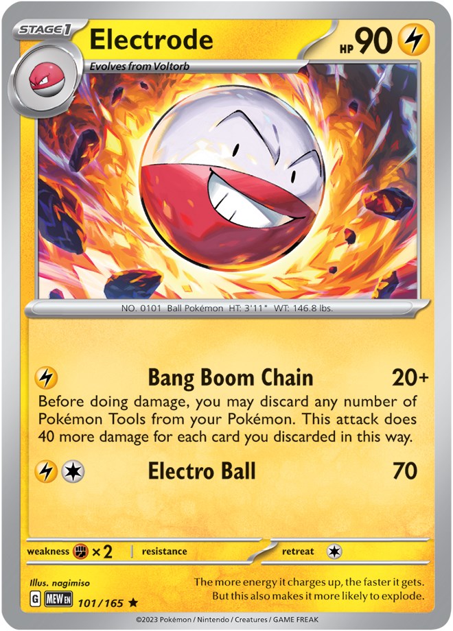 Electrode (101/165) [Scarlet & Violet: 151] | Card Citadel