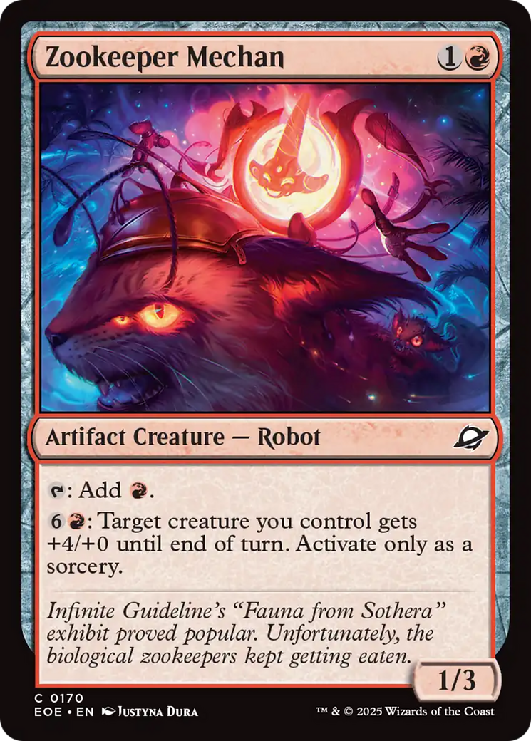 Zookeeper Mechan [Edge of Eternities] | Card Citadel