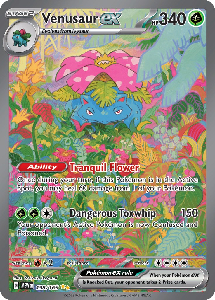 Venusaur ex (198/165) [Scarlet & Violet 151] | Card Citadel