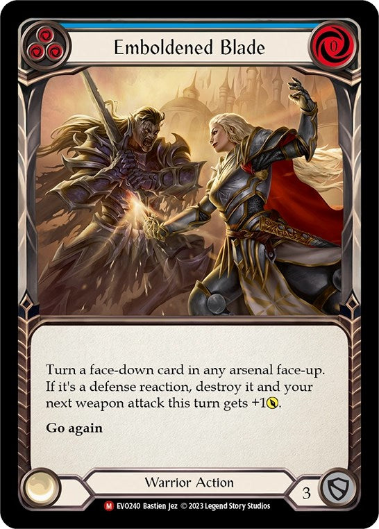 Emboldened Blade [EVO240] (Bright Lights)  Rainbow Foil | Card Citadel