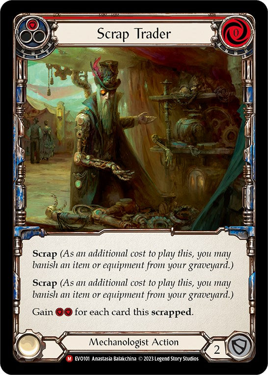 Scrap Trader [EVO101] (Bright Lights) | Card Citadel