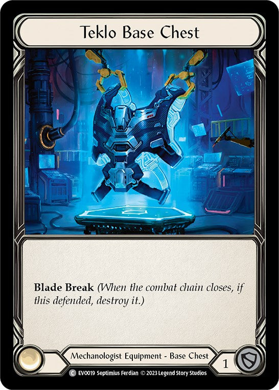 Teklo Base Chest [EVO019] (Bright Lights) | Card Citadel