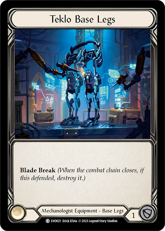 Teklo Base Legs [EVO021] (Bright Lights) | Card Citadel