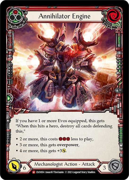 Annihilator Engine [EVO054] (Bright Lights)  Rainbow Foil | Card Citadel