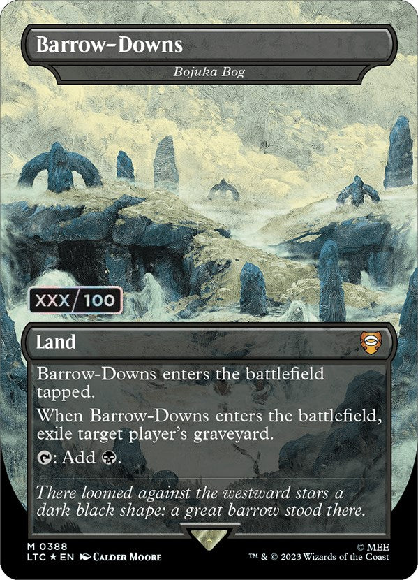 Barrow-Downs - Bojuka Bog (Serialized) [The Lord of the Rings: Tales of Middle-Earth Commander] | Card Citadel