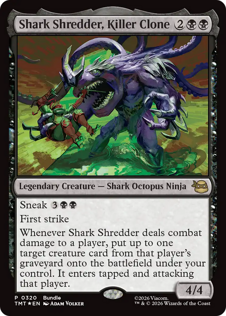 Shark Shredder, Killer Clone [Teenage Mutant Ninja Turtles Promos] | Card Citadel