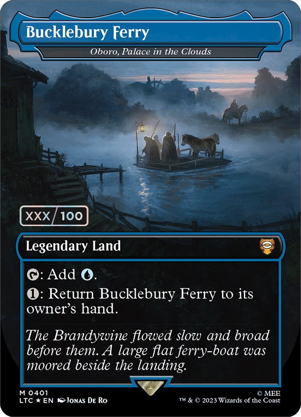 Bucklebury Ferry - Oboro, Palace in the Clouds (Serialized) [The Lord of the Rings: Tales of Middle-Earth Commander] | Card Citadel