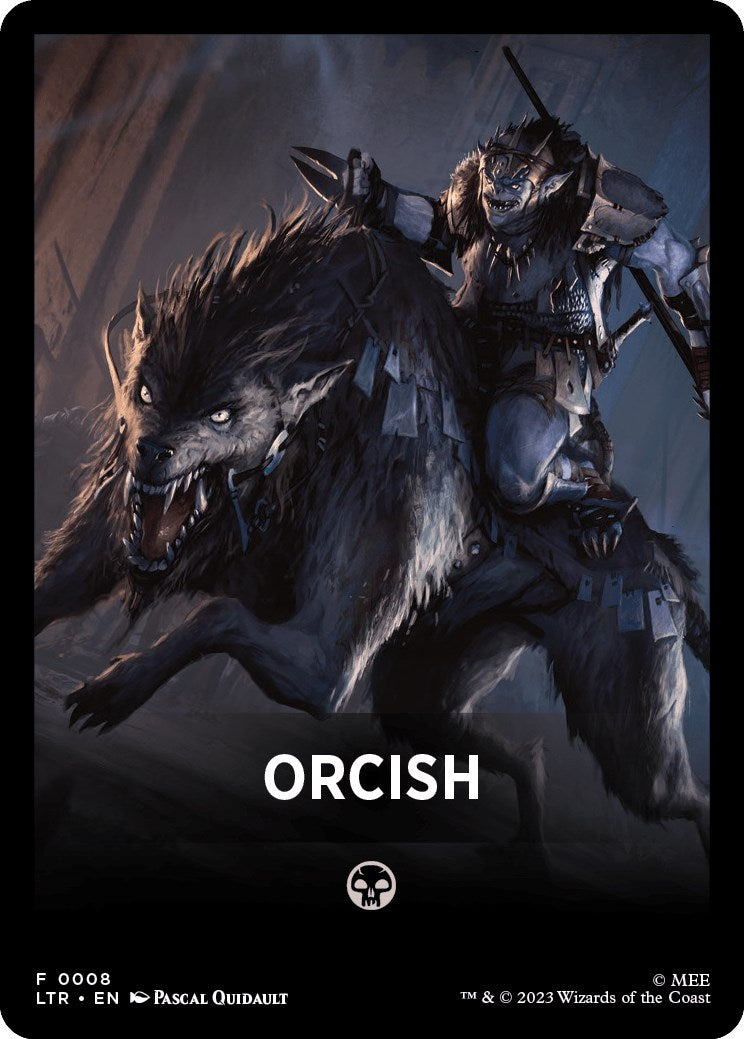 Orcish Theme Card [The Lord of the Rings: Tales of Middle-Earth] | Card Citadel