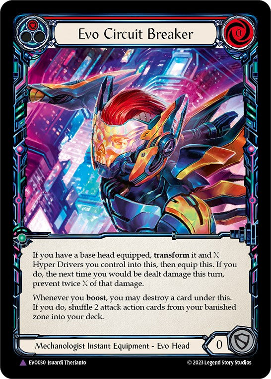 Evo Circuit Breaker (Marvel) [EVO030] (Bright Lights)  Cold Foil | Card Citadel