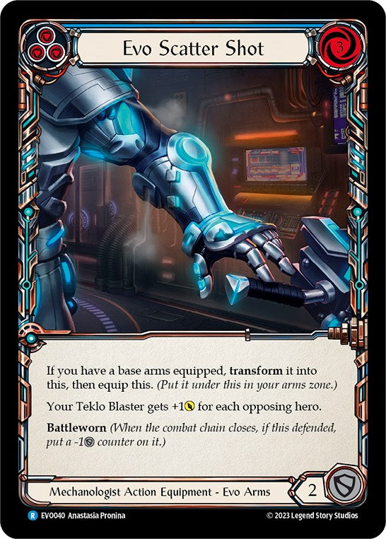 Evo Scatter Shot [EVO040] (Bright Lights)  Cold Foil | Card Citadel