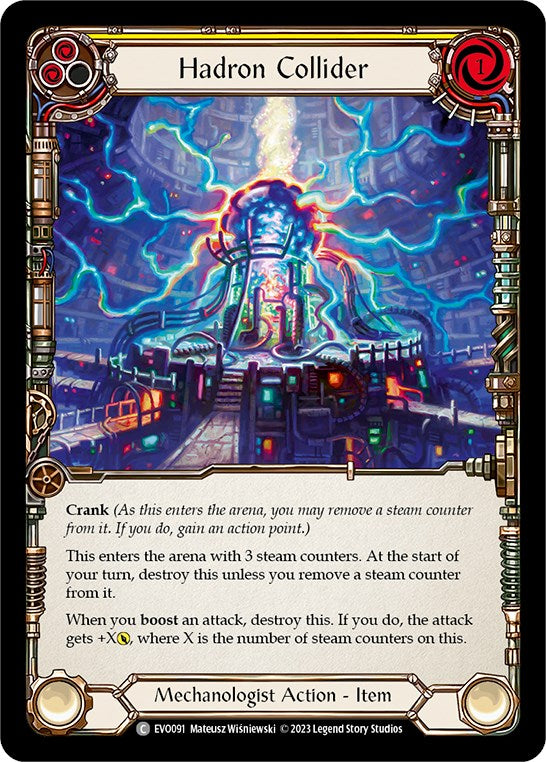 Hadron Collider (Yellow) [EVO091] (Bright Lights) | Card Citadel