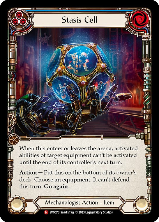 Stasis Cell [EVO073] (Bright Lights)  Rainbow Foil | Card Citadel