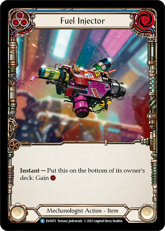 Fuel Injector [EVO075] (Bright Lights)  Rainbow Foil | Card Citadel