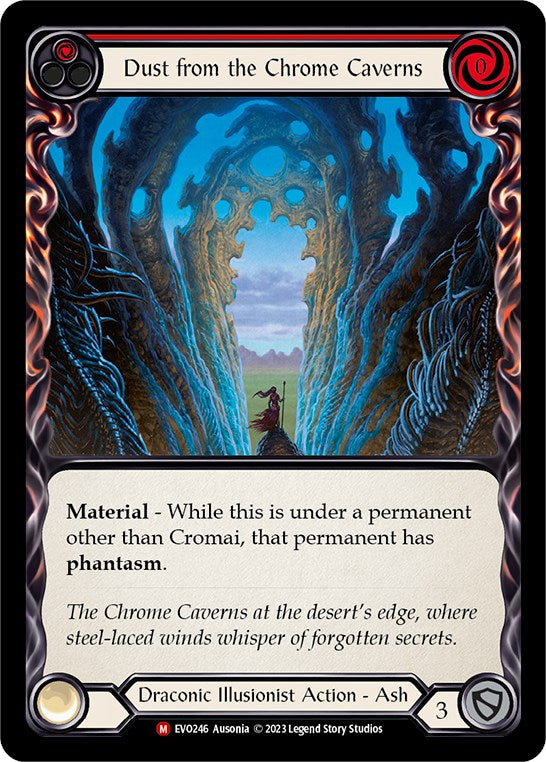 Dust from the Chrome Caverns [EVO246] (Bright Lights) | Card Citadel