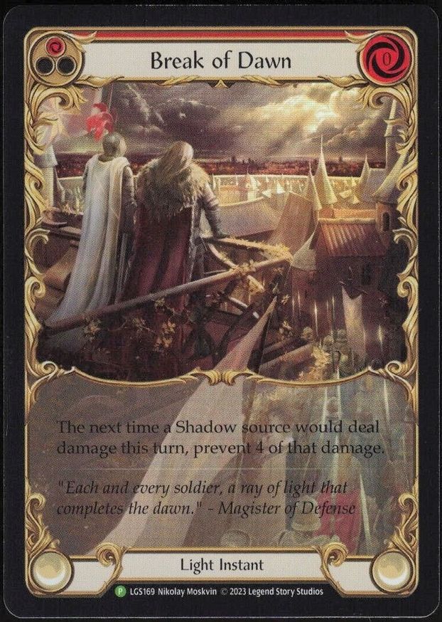 Break of Dawn (Red) [LGS169] (Promo)  Rainbow Foil | Card Citadel