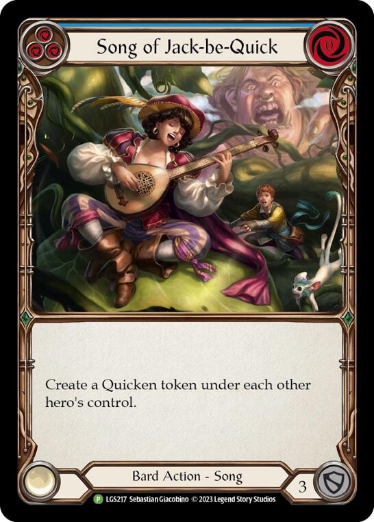 Song of Jack-be-Quick [LGS217] (Promo)  Rainbow Foil | Card Citadel