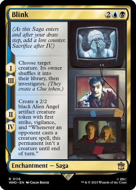 Blink [Doctor Who] | Card Citadel