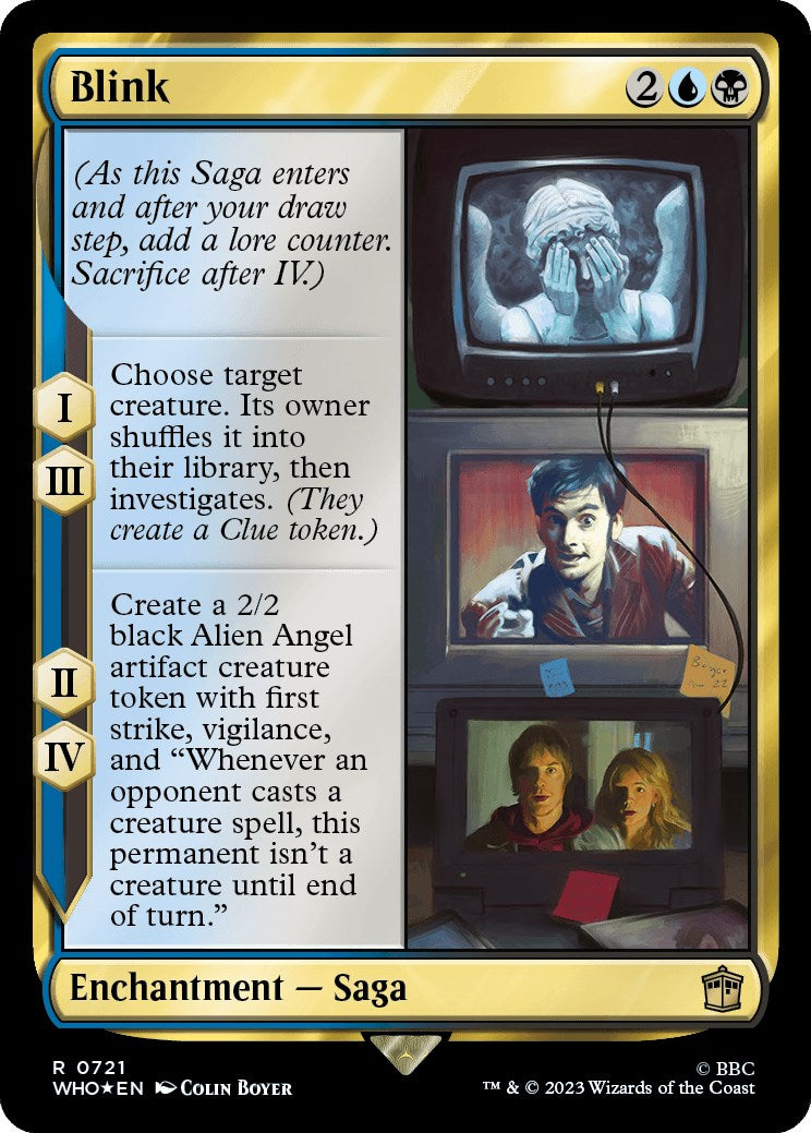 Blink (Surge Foil) [Doctor Who] | Card Citadel