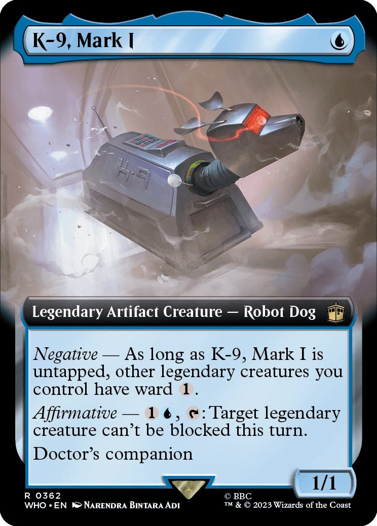 K-9, Mark I (Extended Art) [Doctor Who] | Card Citadel