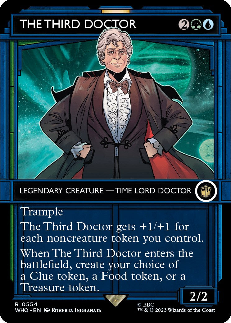 The Third Doctor (Showcase) [Doctor Who] | Card Citadel