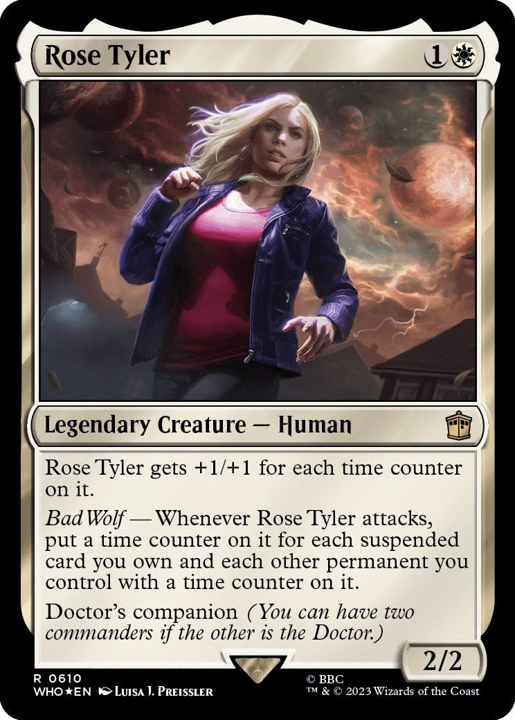 Rose Tyler (Surge Foil) [Doctor Who] | Card Citadel