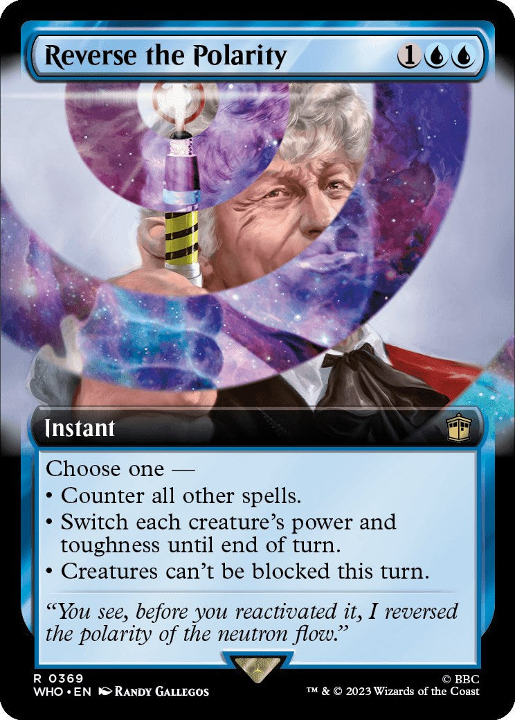 Reverse the Polarity (Extended Art) [Doctor Who] | Card Citadel