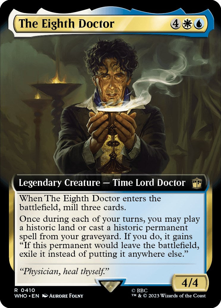 The Eighth Doctor (Extended Art) [Doctor Who] | Card Citadel