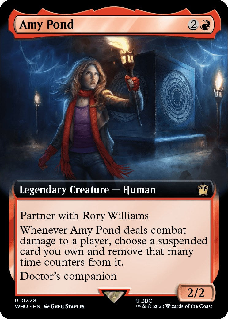 Amy Pond (Extended Art) [Doctor Who] | Card Citadel