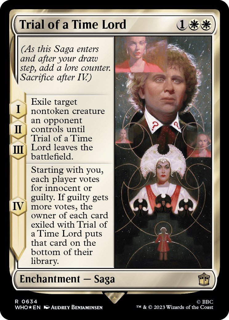 Trial of a Time Lord (Surge Foil) [Doctor Who] | Card Citadel