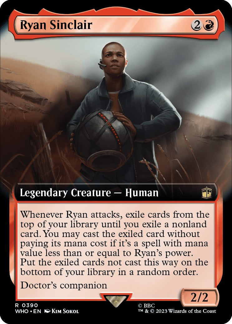 Ryan Sinclair (Extended Art) [Doctor Who] | Card Citadel