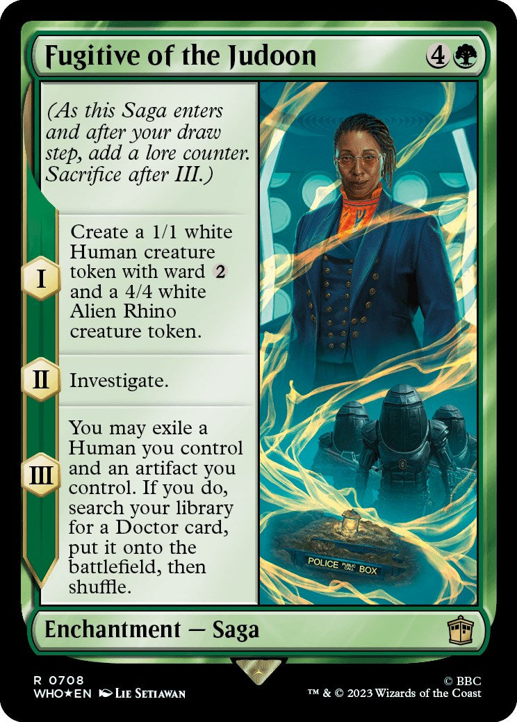 Fugitive of the Judoon (Surge Foil) [Doctor Who] | Card Citadel