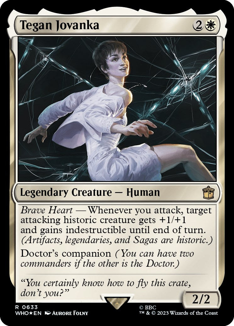 Tegan Jovanka (Surge Foil) [Doctor Who] | Card Citadel