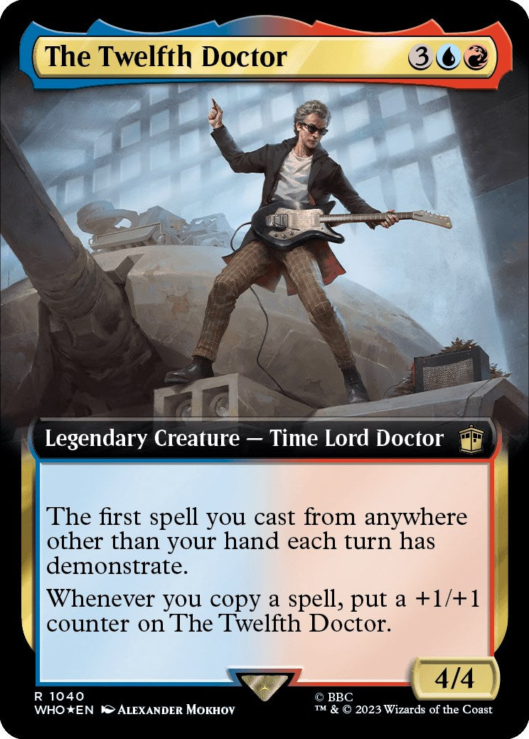 The Twelfth Doctor (Extended Art) (Surge Foil) [Doctor Who] | Card Citadel