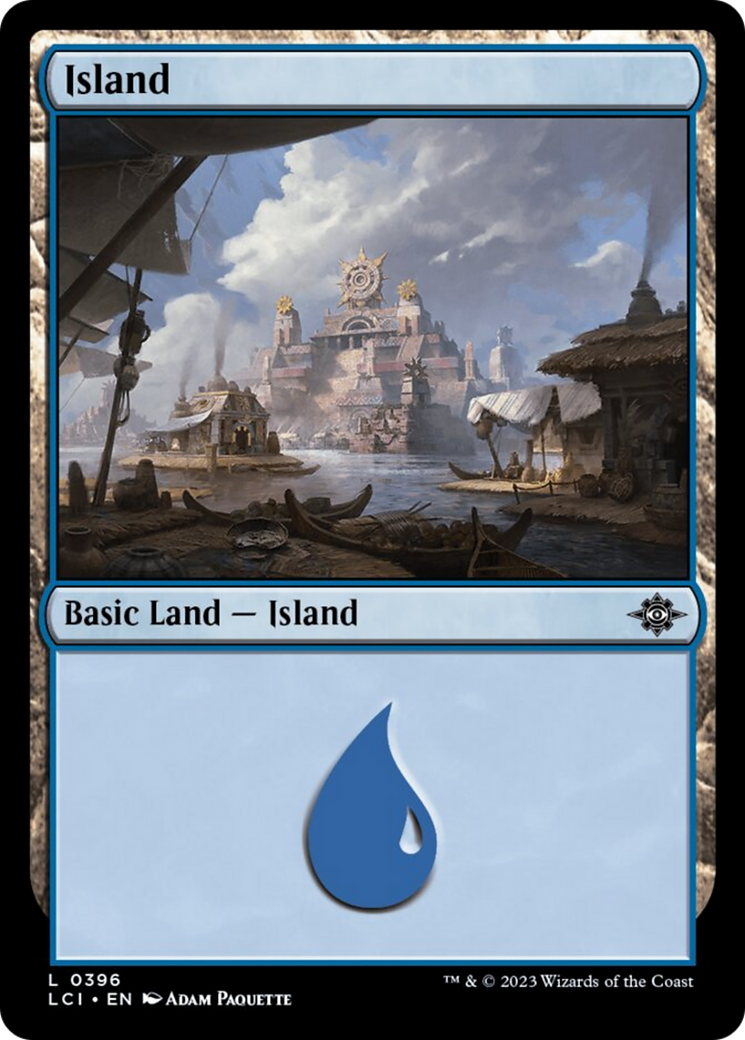 Island (0396) [The Lost Caverns of Ixalan] | Card Citadel