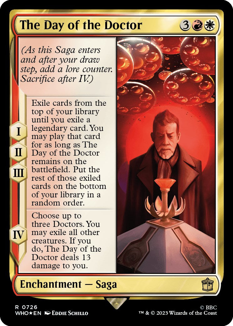 The Day of the Doctor (Surge Foil) [Doctor Who] | Card Citadel