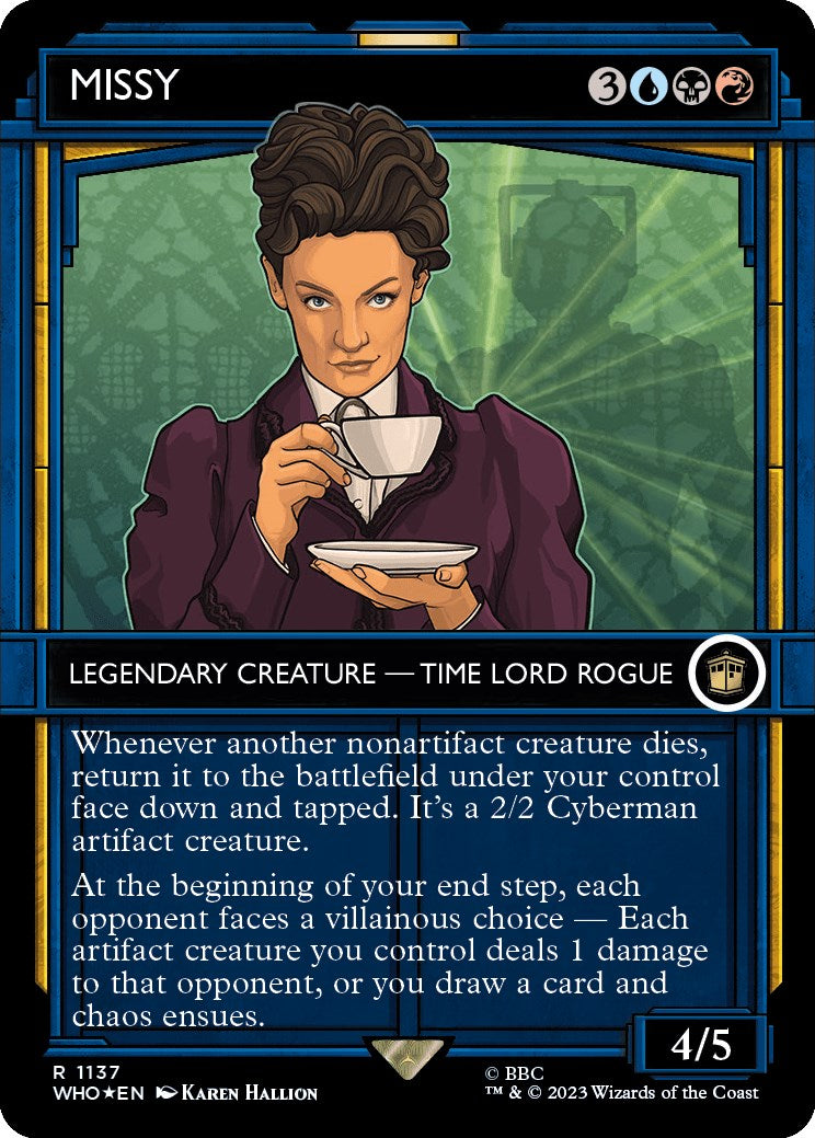 Missy (Showcase) (Surge Foil) [Doctor Who] | Card Citadel