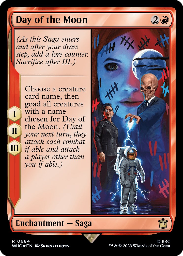 Day of the Moon (Surge Foil) [Doctor Who] | Card Citadel
