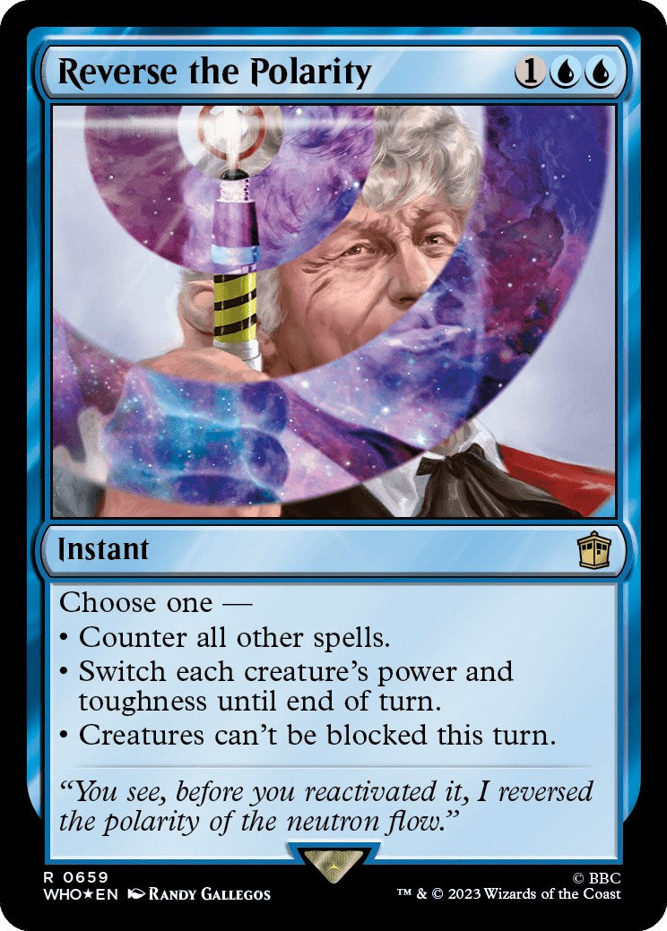 Reverse the Polarity (Surge Foil) [Doctor Who] | Card Citadel