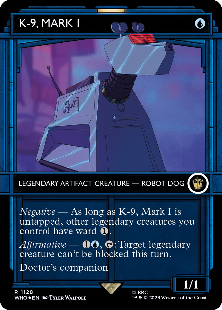 K-9, Mark I (Showcase) (Surge Foil) [Doctor Who] | Card Citadel