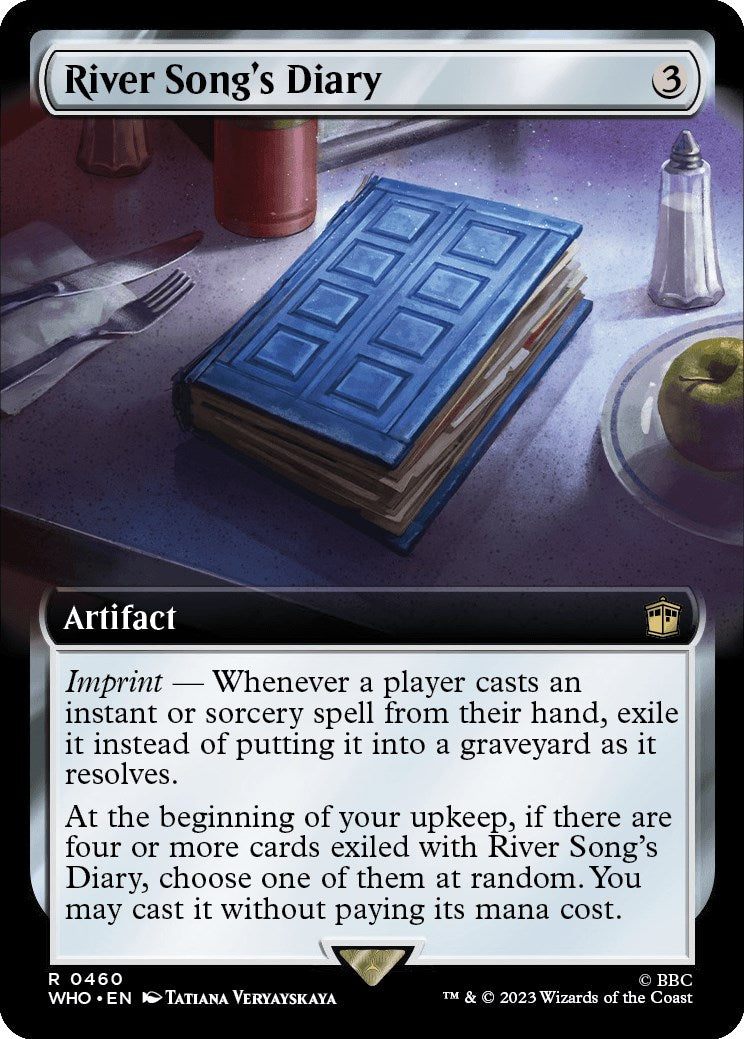 River Song's Diary (Extended Art) [Doctor Who] | Card Citadel