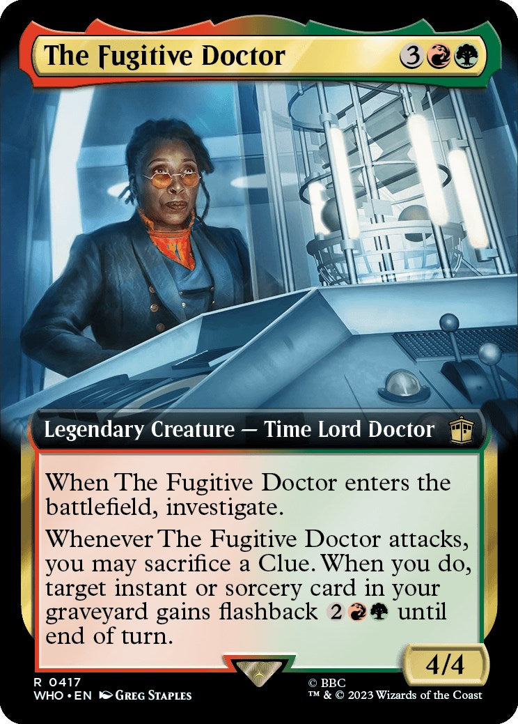 The Fugitive Doctor (Extended Art) [Doctor Who] | Card Citadel