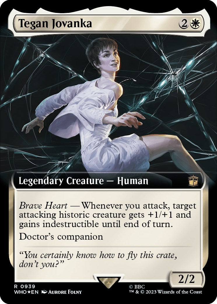 Tegan Jovanka (Extended Art) (Surge Foil) [Doctor Who] | Card Citadel