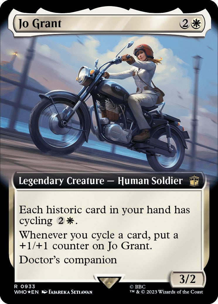 Jo Grant (Extended Art) (Surge Foil) [Doctor Who] | Card Citadel
