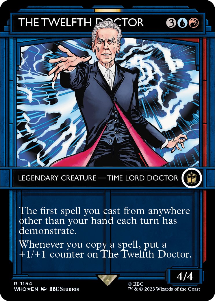 The Twelfth Doctor (Showcase) (Surge Foil) [Doctor Who] | Card Citadel