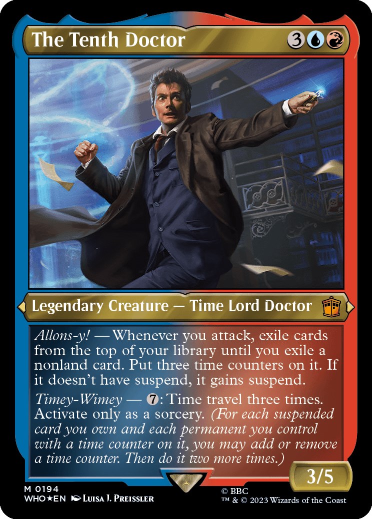 The Tenth Doctor (Display Commander) [Doctor Who] | Card Citadel