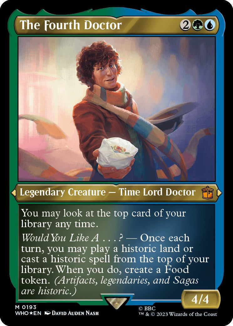 The Fourth Doctor (Display Commander) [Doctor Who] | Card Citadel