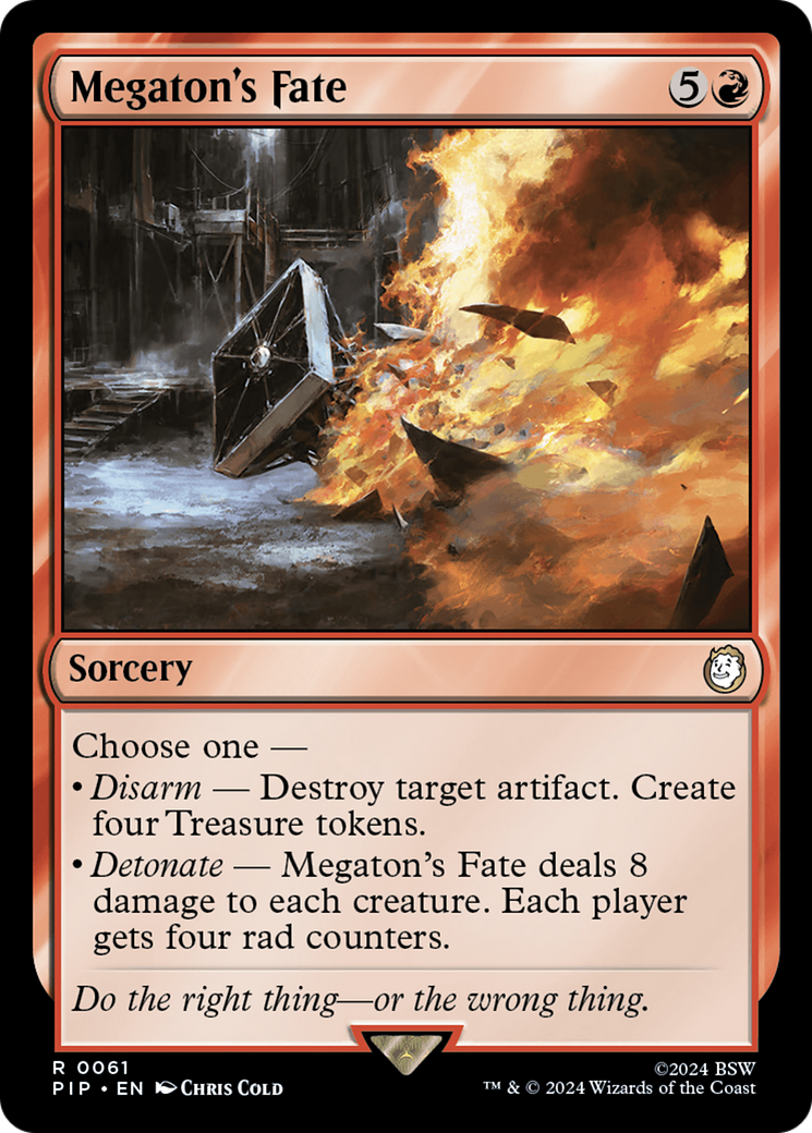 Megaton's Fate [Fallout] | Card Citadel